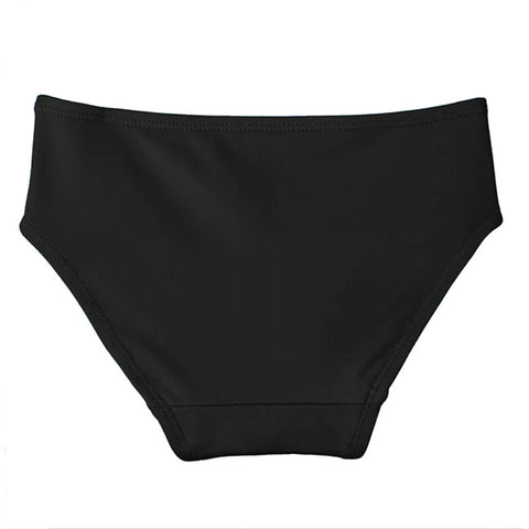 Rubies No-Tuck Shaping Bikini Bottom, Black, Youth Sizing