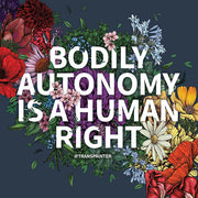 Sticker: Bodily Autonomy is a Human Right