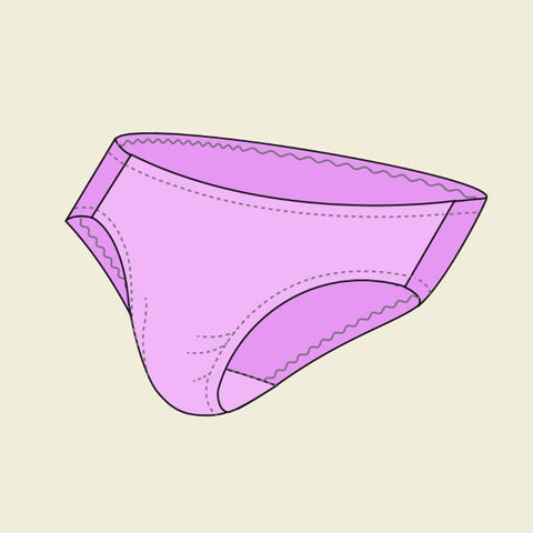 Rubies No-Tuck Shaping Bikini Bottom, Black, Youth Sizing