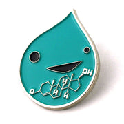 Testosterone Art Enamel Lapel Pin