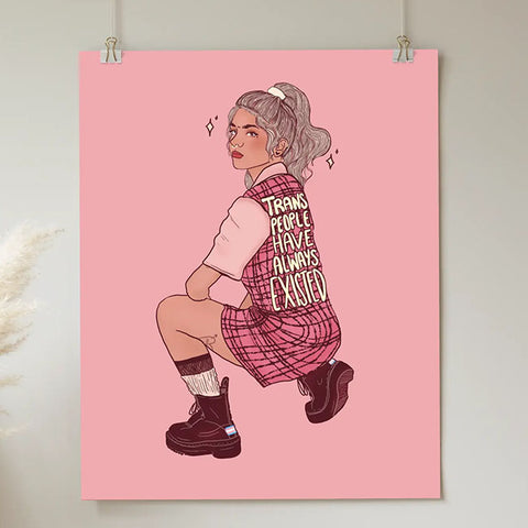 Trans People Have Always Existed, Art Print