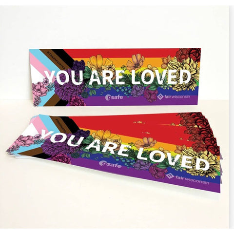 Sticker: You Are Loved Bumpersticker