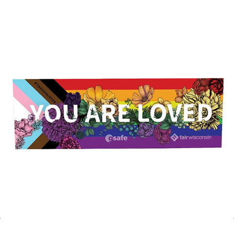 Sticker: You Are Loved Bumpersticker
