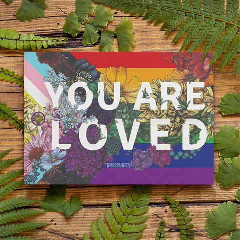 You Are Loved Postcard