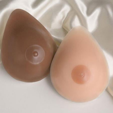 WANTES Silicone Breast Forms Prosthesis A/B Cup Light Beige