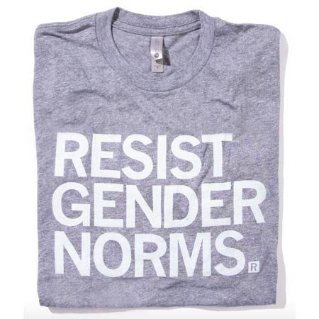 Resist Gender Norms T-Shirt, Hourglass Cut