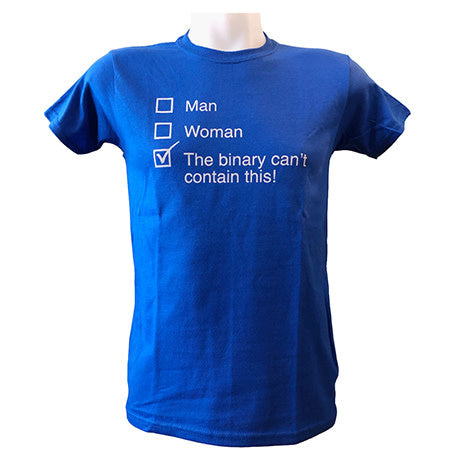 The Binary Can't Contain This T-Shirt, Classic Cut